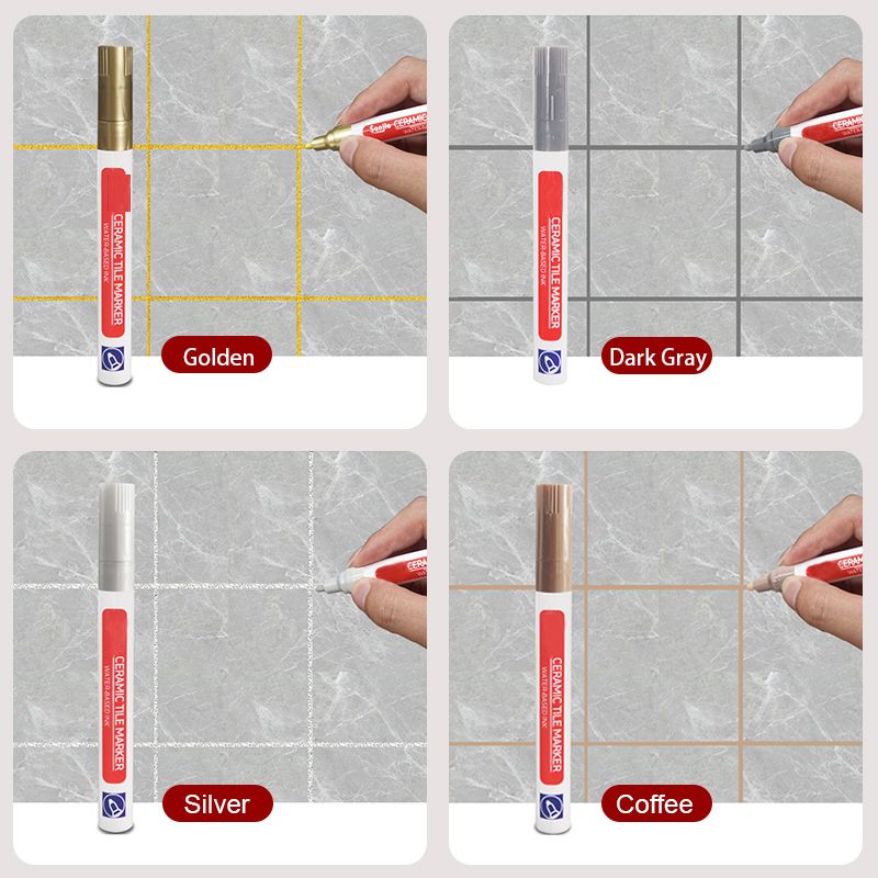 🏆Anti-Mosquito and waterproof grout pen —✨ Instantly Restore a Clean, Like-New Look⚡