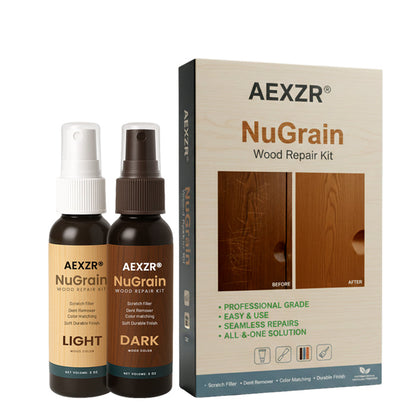 ✨AEXZR® NuGrain Wood Repair Kit -⚡ Nano-Wood Fiber Scratch Repair 🌿
