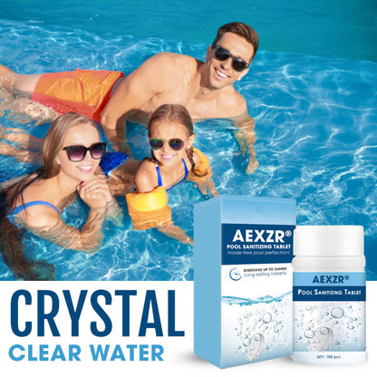 ✨AEXZR® Pool Sanitizing Tablet 🛡️Crystal Clear Water All Summer Long 🌊