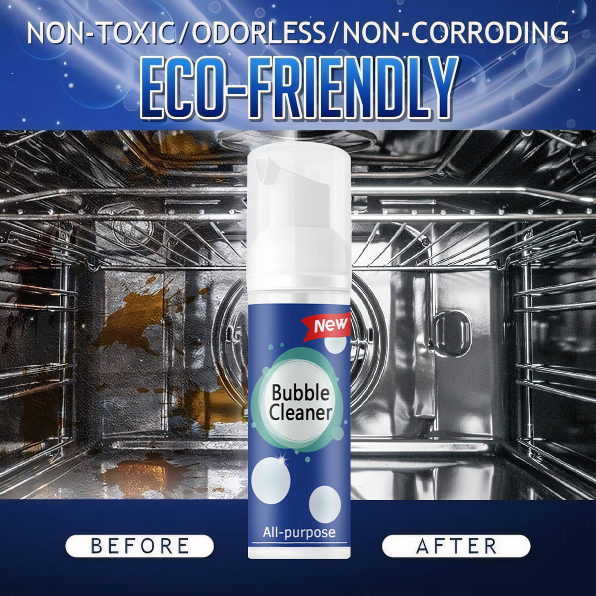 🧊Multi-Purpose Bubble Cleaning Spray🔥POWER BOOSTER 10X CLEAN