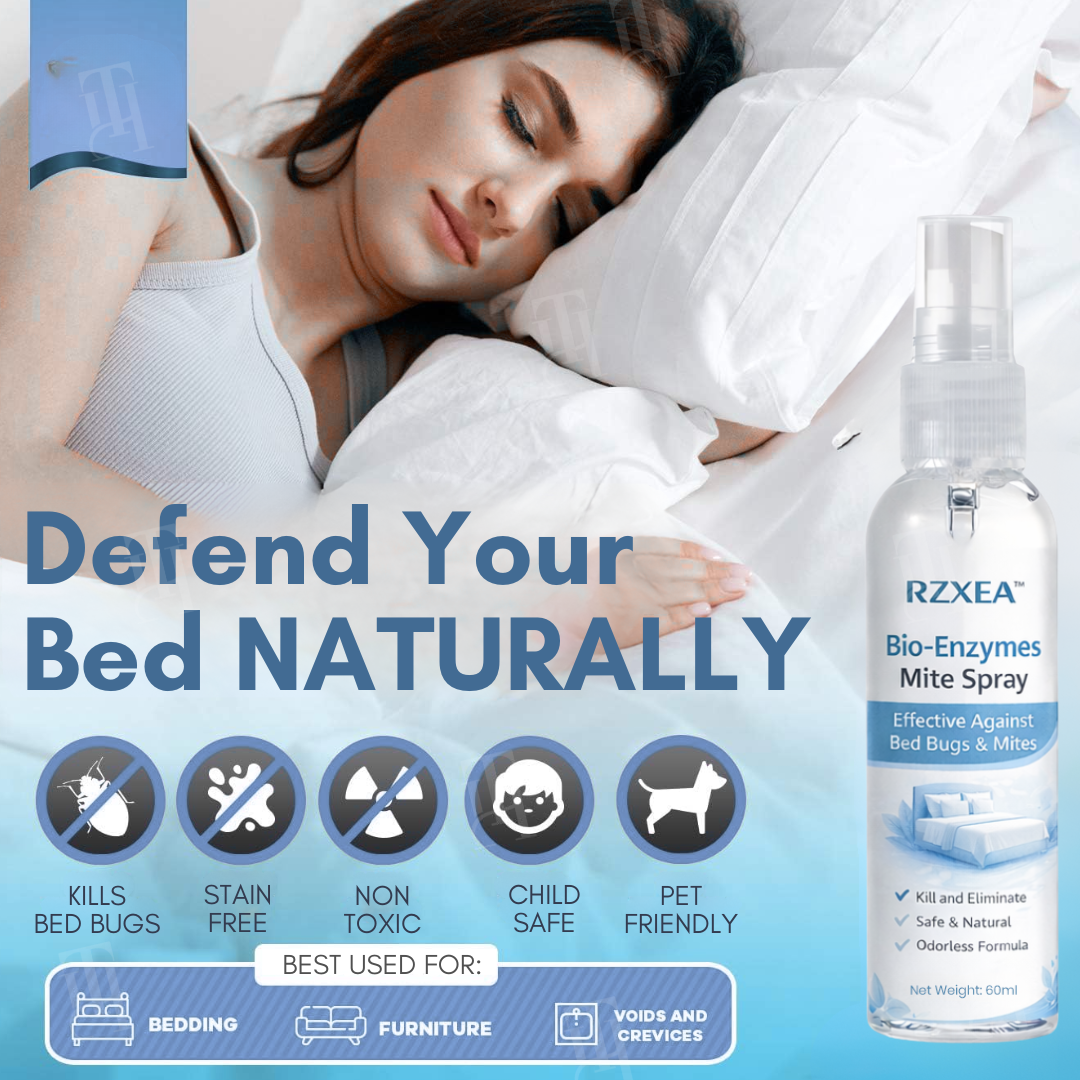 ✨RZXEA™ Bio-Enzymes Mite Spray -🌿Sleep Tight, Bite-Free ✨