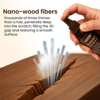✨AEXZR® NuGrain Wood Repair Kit -⚡ Nano-Wood Fiber Scratch Repair 🌿