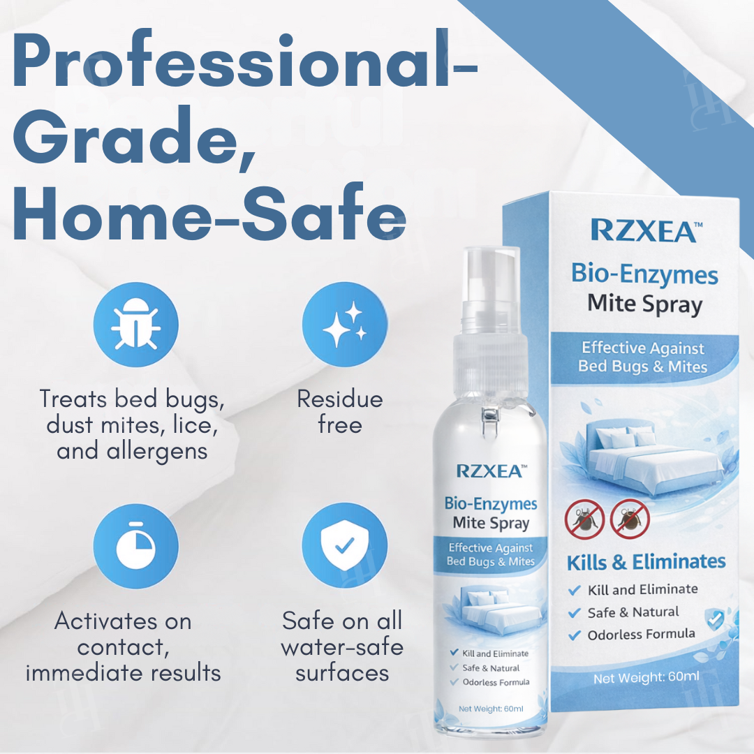 ✨RZXEA™ Bio-Enzymes Mite Spray -🌿Sleep Tight, Bite-Free ✨