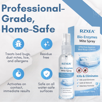 ✨RZXEA™ Bio-Enzymes Mite Spray -🌿Sleep Tight, Bite-Free ✨