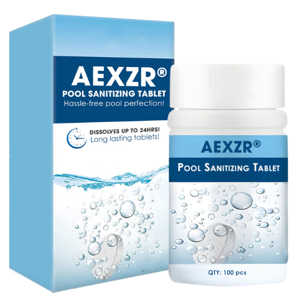 ✨AEXZR® Pool Sanitizing Tablet 🛡️Crystal Clear Water All Summer Long 🌊