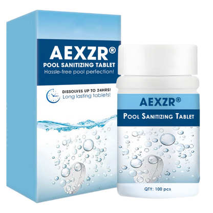 ✨AEXZR® Pool Sanitizing Tablet 🛡️Crystal Clear Water All Summer Long 🌊