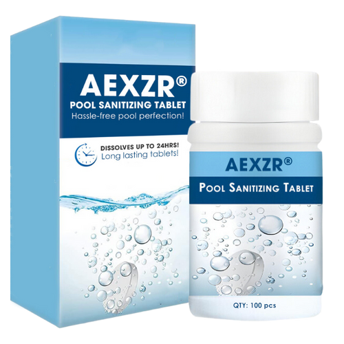 ✨AEXZR® Pool Sanitizing Tablet 🛡️Crystal Clear Water All Summer Long 🌊