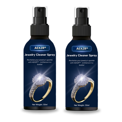 🏆✨AEXZR® Jewelry Cleaner Spray –💎 No Soaking, No Scrubbing, Just Spray & Wipe🛡️