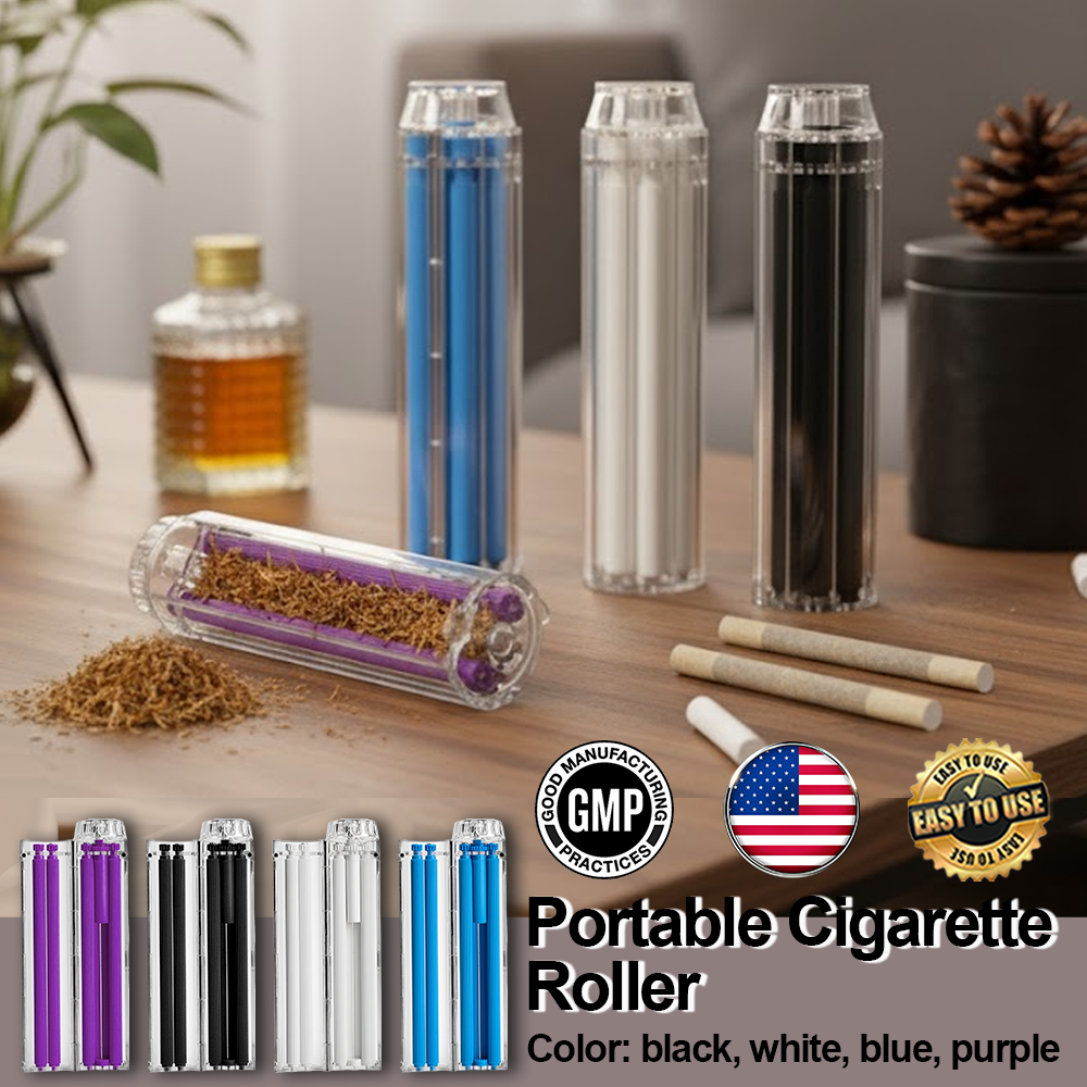 🌀 SmartRoll Portable Cigarette Roller – ✨Perfect Uniform Rolls in Seconds🧳