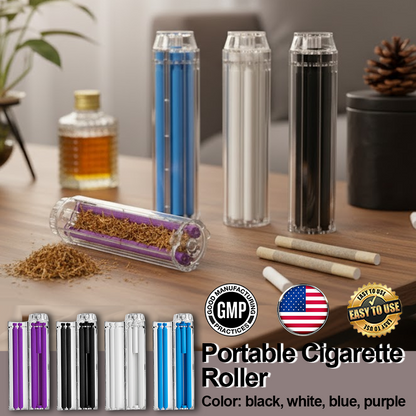 🌀 SmartRoll Portable Cigarette Roller – ✨Perfect Uniform Rolls in Seconds🧳