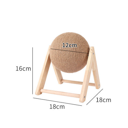 Cat Scratching Pad Usage Example