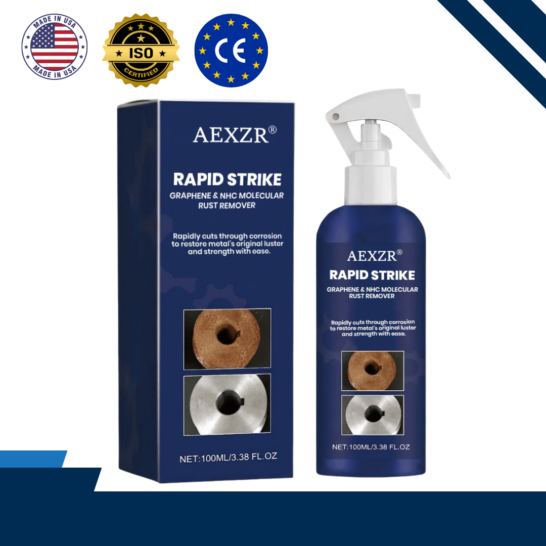 ⚡AEXZR® Rapid Strike –✨ Graphene & NHC Molecular Rust Remover🛡️