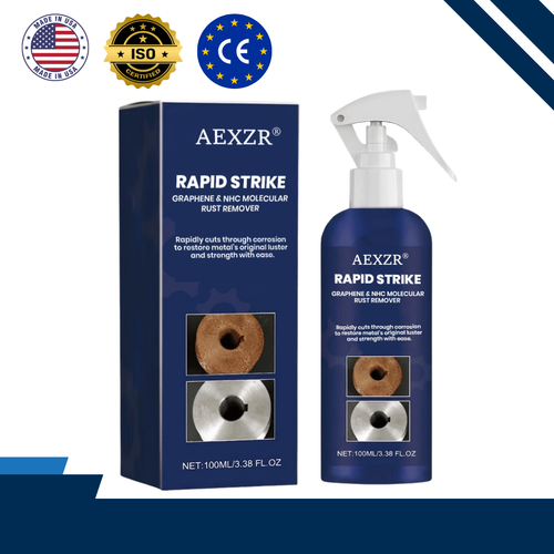 ⚡AEXZR® Rapid Strike –✨ Graphene & NHC Molecular Rust Remover🛡️