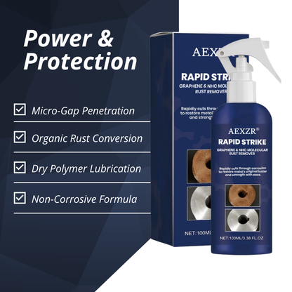 ⚡AEXZR® Rapid Strike –✨ Graphene & NHC Molecular Rust Remover🛡️