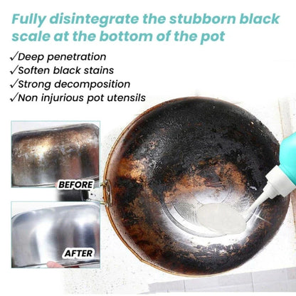 ✨Advanced Magic Pot Cleaning Gelv💧 Melt Away Years of Black Grime & Grease 🍳
