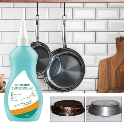 ✨Advanced Magic Pot Cleaning Gelv💧 Melt Away Years of Black Grime & Grease 🍳