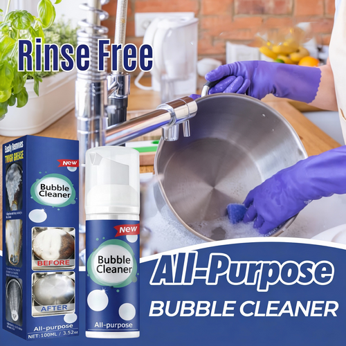 🧊Multi-Purpose Bubble Cleaning Spray🔥POWER BOOSTER 10X CLEAN