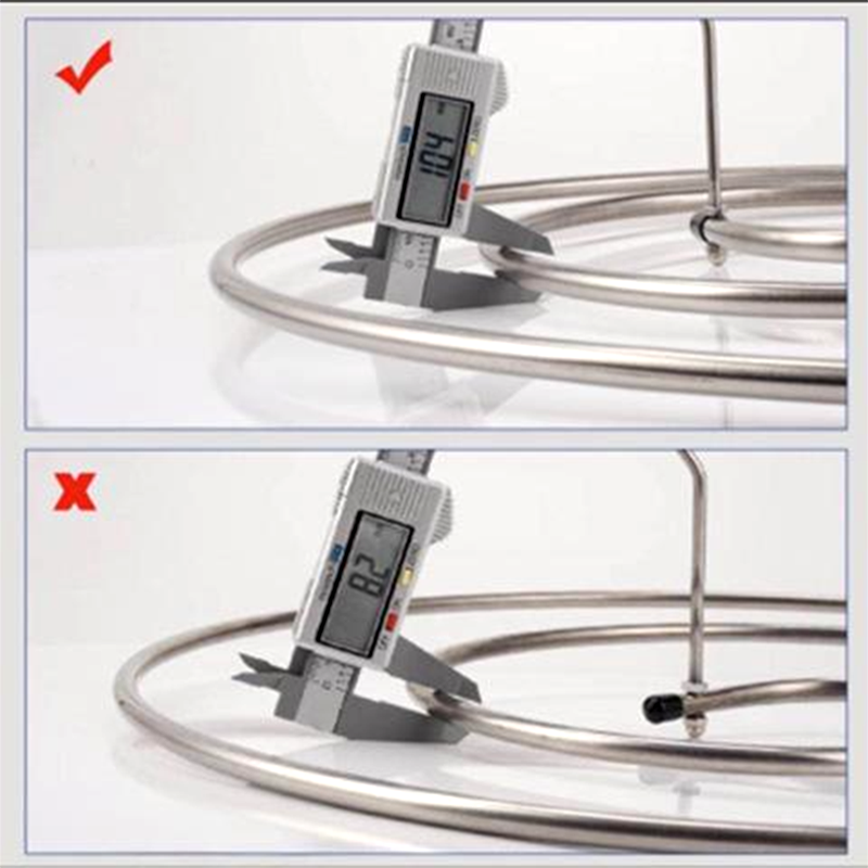 ✨360° Stainless Steel Multi-Hanger  – 🌀3 Loops for Ties, Belts & Scarves, Holds 15 lbs🔄