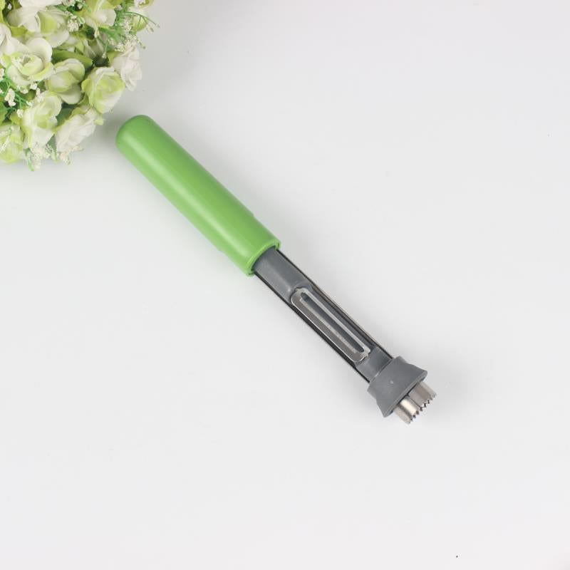 🍎⚡2-in-1 Fruit Corer & Peeler –⚡ Stainless Steel, Sharp Blade, Non-Slip Grip✨