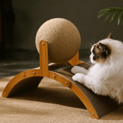 Interactive Cat Scratching Board