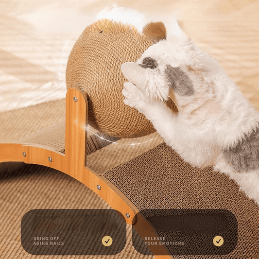 Interactive Cat Scratching Board